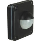 NIKO - Swiss Garde 300 IP55 Präsenzmelder KNX/KLR UP schwarz