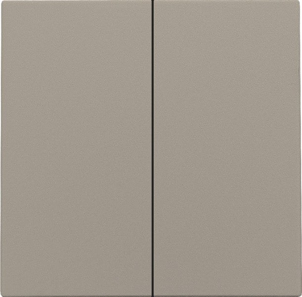 NIKO - Abdeckung für elektronischen Doppelschalter/Taster, bronze