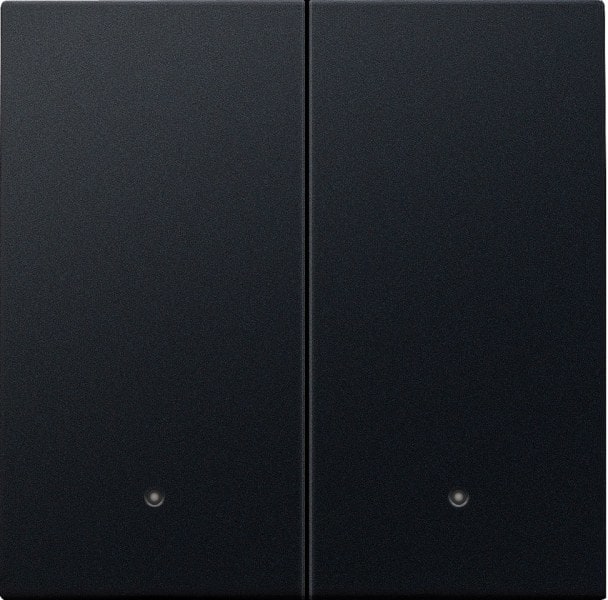 NIKO - Abdeckung mit Linse für elektronischen Doppelschalter oder Taster