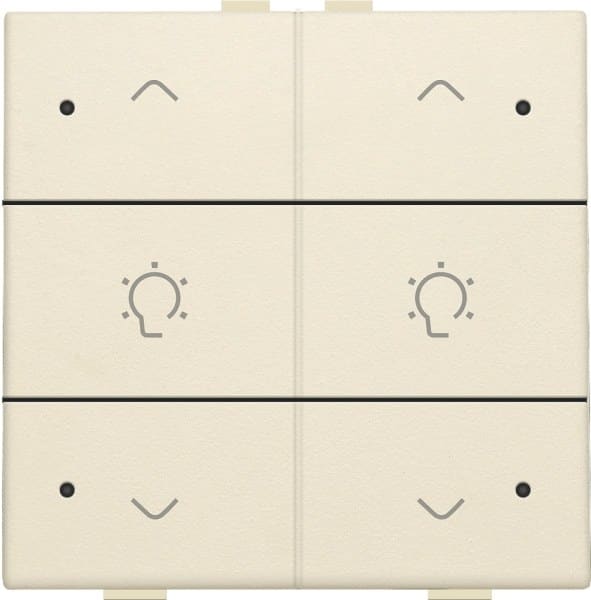 NIKO - Doppel Dimmersteuerung mit LED für Niko Home Control