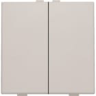 NIKO - Zweifach Taster für Niko Home Control, light grey