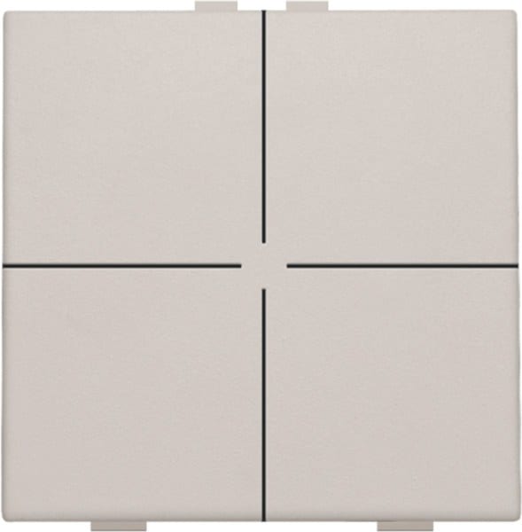 NIKO - 4 fach Taster für Niko Home Control, light grey