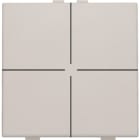 NIKO - 4 fach Taster für Niko Home Control, light grey