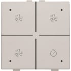 NIKO - Belüftungssteuerung mit LED für Niko Home Control, light grey