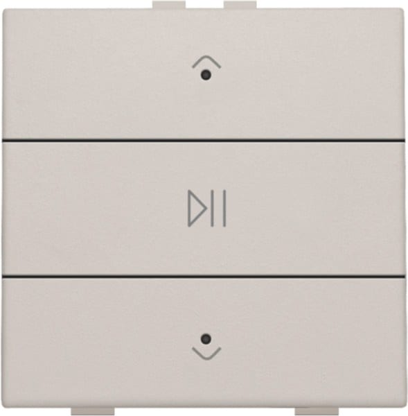 NIKO - Einfach Audiosteuerung mit LEDs für Niko Home Control, light grey