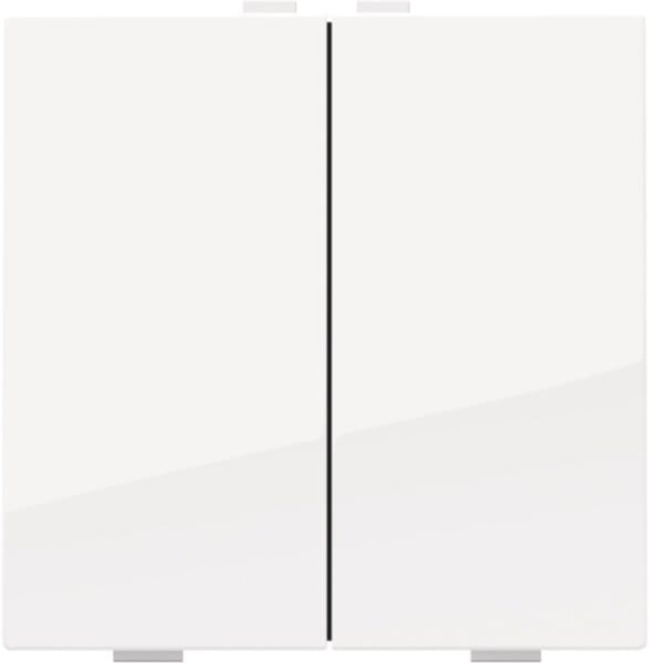 NIKO - Zweifach Taster für Niko Home Control, bright white