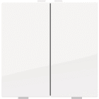 NIKO - Zweifach Taster für Niko Home Control, bright white