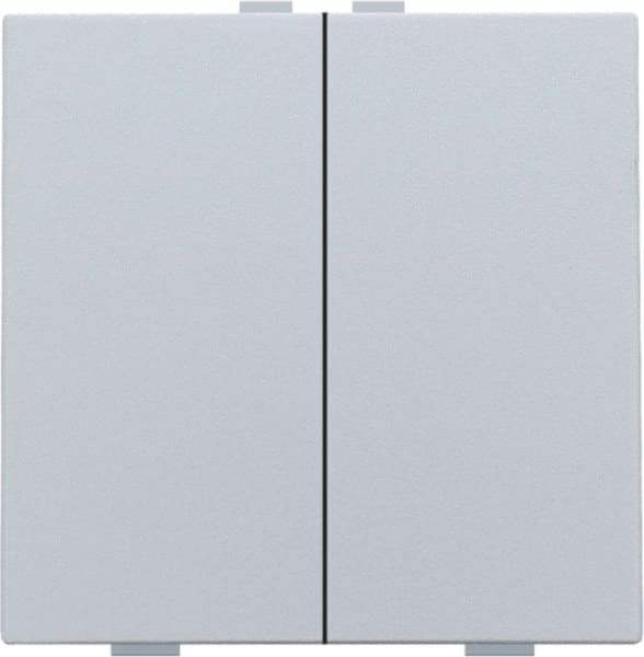 NIKO - Zweifach Taster für Niko Home Control, sterling