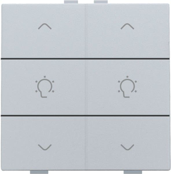 NIKO - Doppel Dimmersteuerung für Niko Home Control, sterling