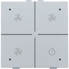 NIKO - Belüftungssteuerung mit LED für Niko Home Control, sterling