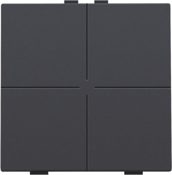NIKO - 4 fach Taster für Niko Home Control, anthracite