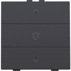 NIKO - Einfach Dimmersteuerung für Niko Home Control mit LEDs, anthracite