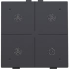 NIKO - Belüftungssteuerung mit LED für Niko Home Control, anthracite