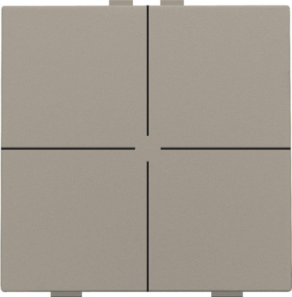 NIKO - 4 fach Taster für Niko Home Control, bronze