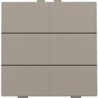 NIKO - 6 fach Taster für Niko Home Control, bronze