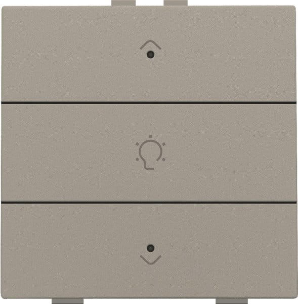 NIKO - Einfach Dimmersteuerung für Niko Home Control mit LEDs, bronze