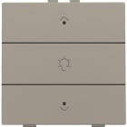 NIKO - Einfach Dimmersteuerung für Niko Home Control mit LEDs, bronze