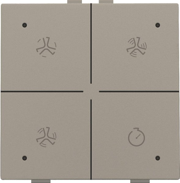 NIKO - Belüftungssteuerung mit LED für Niko Home Control, bronze