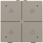 NIKO - Belüftungssteuerung mit LED für Niko Home Control, bronze