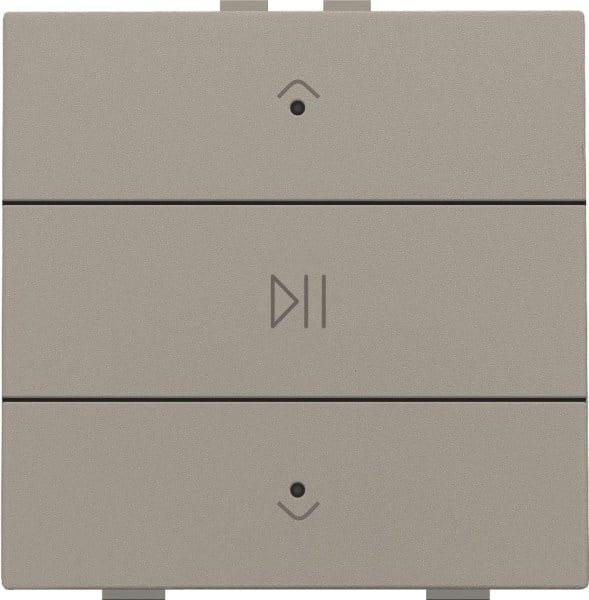 NIKO - Einfach Audiosteuerung mit LEDs für Niko Home Control, bronze