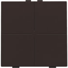 NIKO - 4 fach Taster für Niko Home Control, dark brown