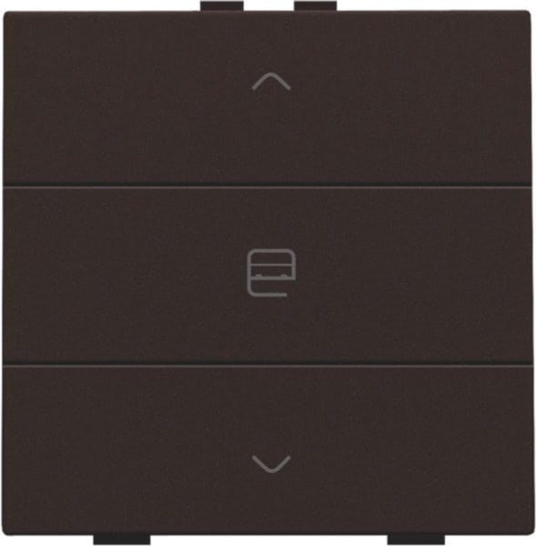 NIKO - Einfach Motorsteuertaster für Niko Home Control, dark brown