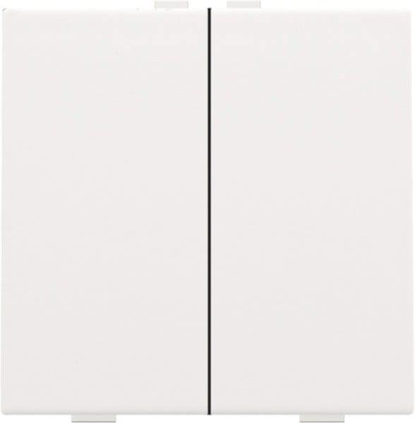 NIKO - Zweifach Taster für Niko Home Control, white coated