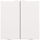 NIKO - Zweifach Taster für Niko Home Control, white coated