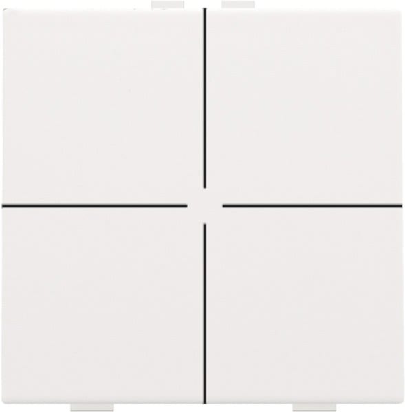 NIKO - 4 fach Taster für Niko Home Control, white coated