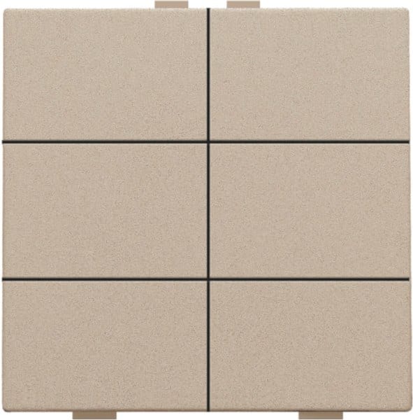 NIKO - 6 fach Taster für Niko Home Control, champagne coated