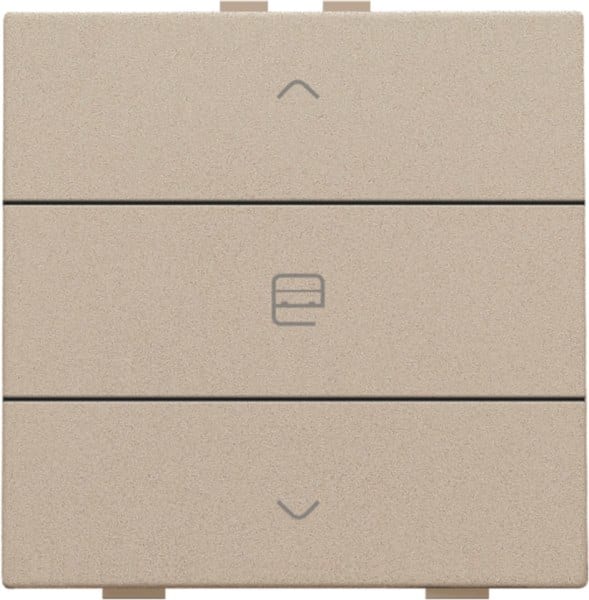 NIKO - Einfach Motorsteuertaster für Niko Home Control, champagne coated