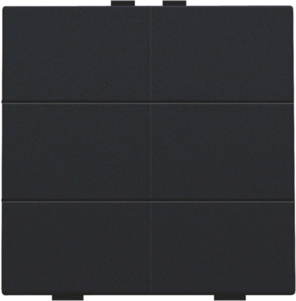 NIKO - 6 fach Taster für Niko Home Control, black coated