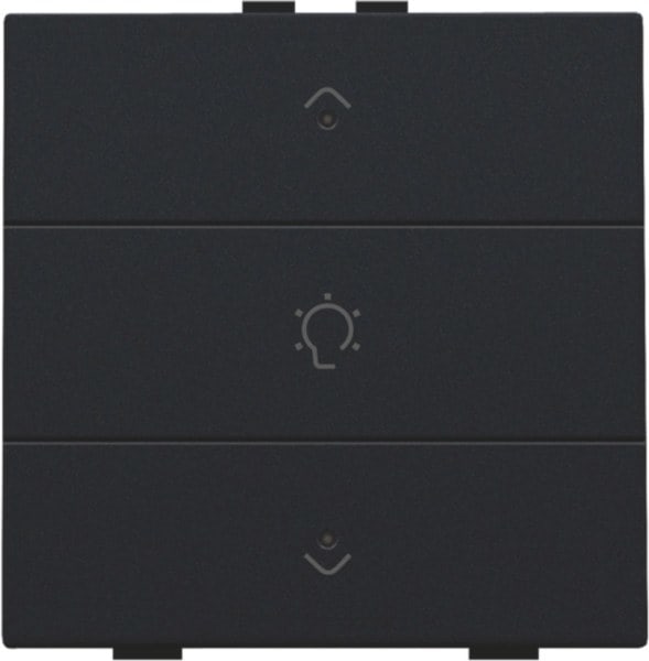 NIKO - Einfach Dimmersteuerung für Niko Home Control mit LEDs, black coated