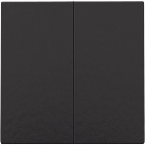NIKO - Zweifach Taster für Niko Home Control, piano black coated