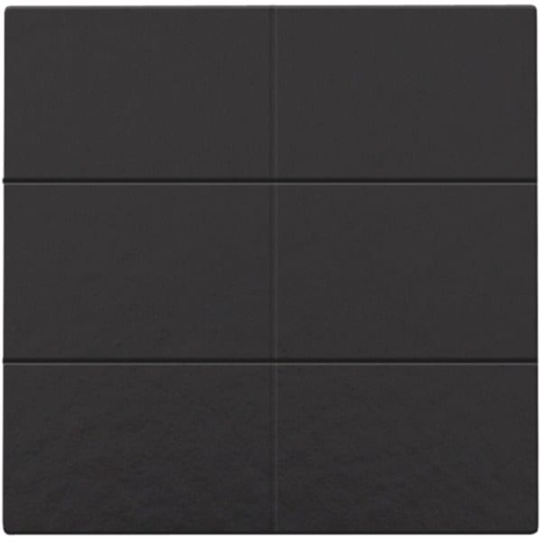 NIKO - 6 fach Taster für Niko Home Control, piano black coated