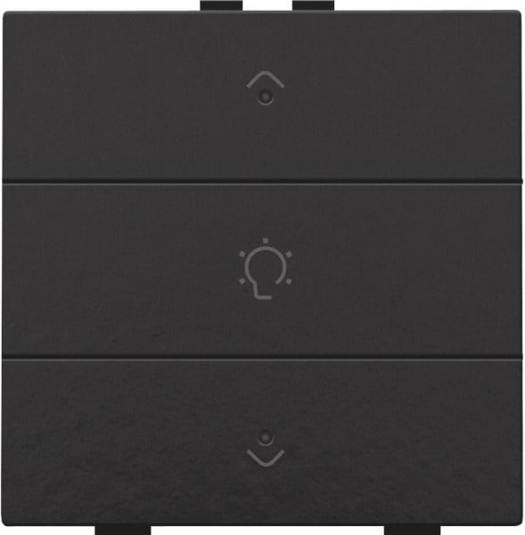 NIKO - Einfach Dimmersteuerung für Niko Home Control mit LEDs, piano black