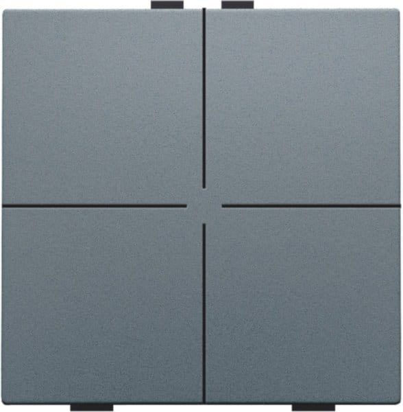 NIKO - 4 fach Taster für Niko Home Control, steel grey coated