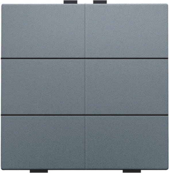 NIKO - 6 fach Taster für Niko Home Control, steel grey coated
