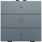 NIKO - Einfach Dimmersteuerung für Niko Home Control mit LEDs, steel grey coated