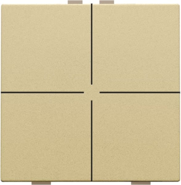 NIKO - 4 fach Taster für Niko Home Control, gold coated