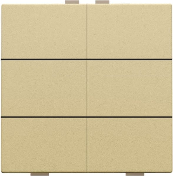 NIKO - 6 fach Taster für Niko Home Control, gold coated