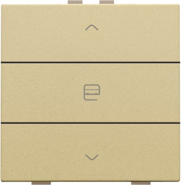 NIKO - Einfach Motorsteuertaster für Niko Home Control, gold coated