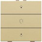 NIKO - Einfach Dimmersteuerung für Niko Home Control mit LEDs, gold coated