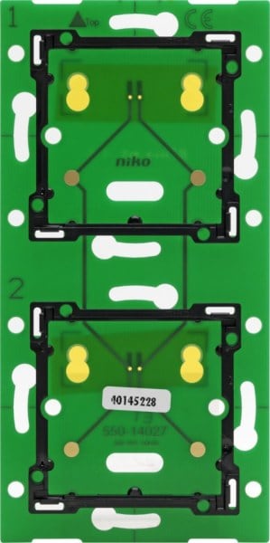NIKO - Zweifach vertikale wandmontierte Platine für Niko Home Control