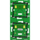 NIKO - Zweifach vertikale wandmontierte Platine für Niko Home Control