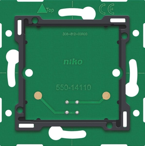 NIKO - Einfache, wandmontierte Platine mit Stecker für Niko Home Control