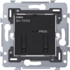 NIKO - Vernetzter Doppelschalter, Sockel, 2 x 10 A (max. 16 A insgesamt),71 x 71