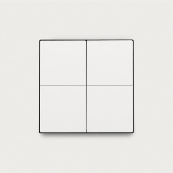 NIKO - Niko Dimmschalter für Hue System, Niko Pure steel white