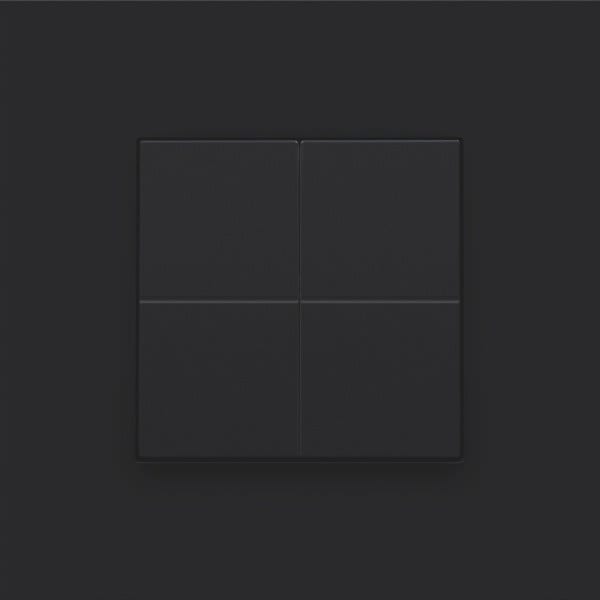 NIKO - Niko Dimmschalter für Hue System, Niko Pure steel black