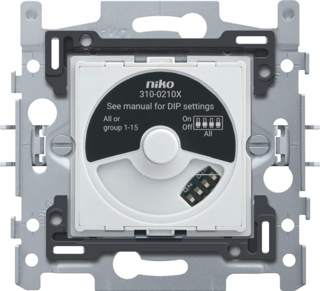 NIKO - Sockel für DALI Drehdimmer